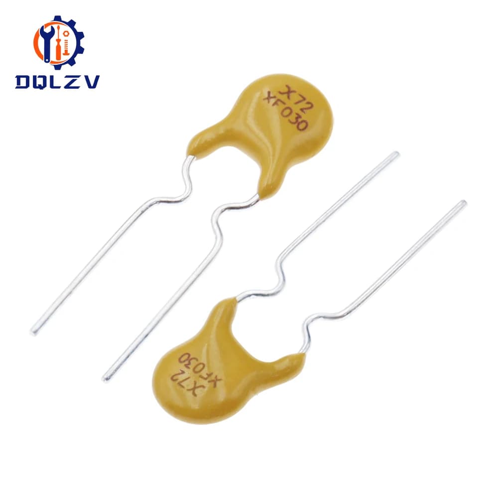 72V 0.3A 300MA PPTC Fusível Reajustável RXEF030 XF030 Pitch 5mm