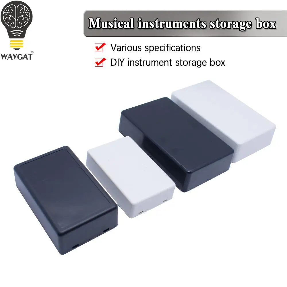 70/100mm DIY Habitação Caixa de armazenamento de instrumentos Branco Preto Caixas de gabinete à prova d'água Caixa de projeto eletrônico