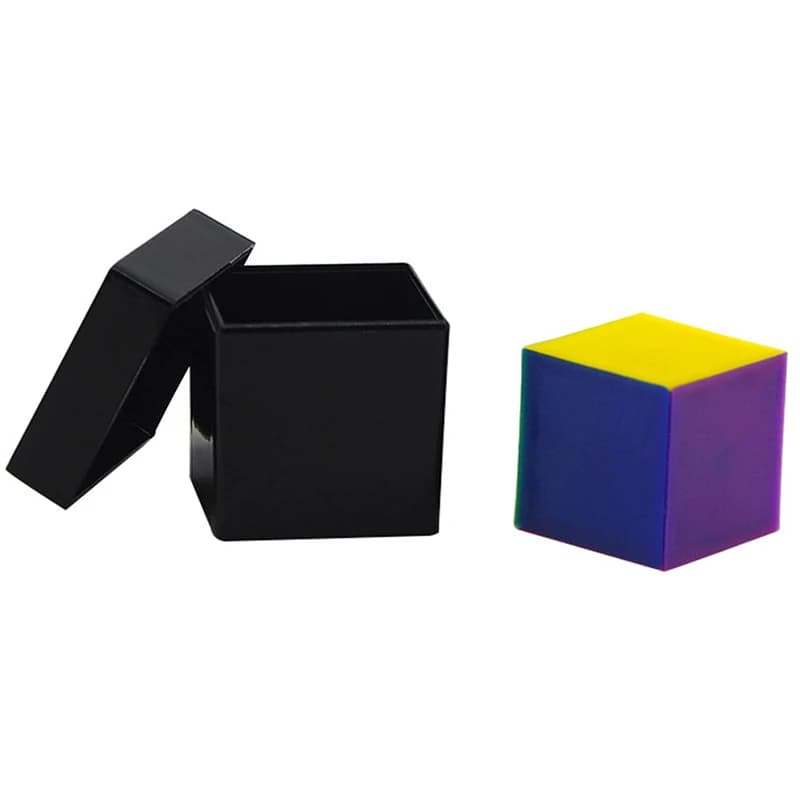 1 conjunto perspectiva olho distinguir cor através do som dados truque mágico perto de palco adereços mágico mentalismo fácil de
