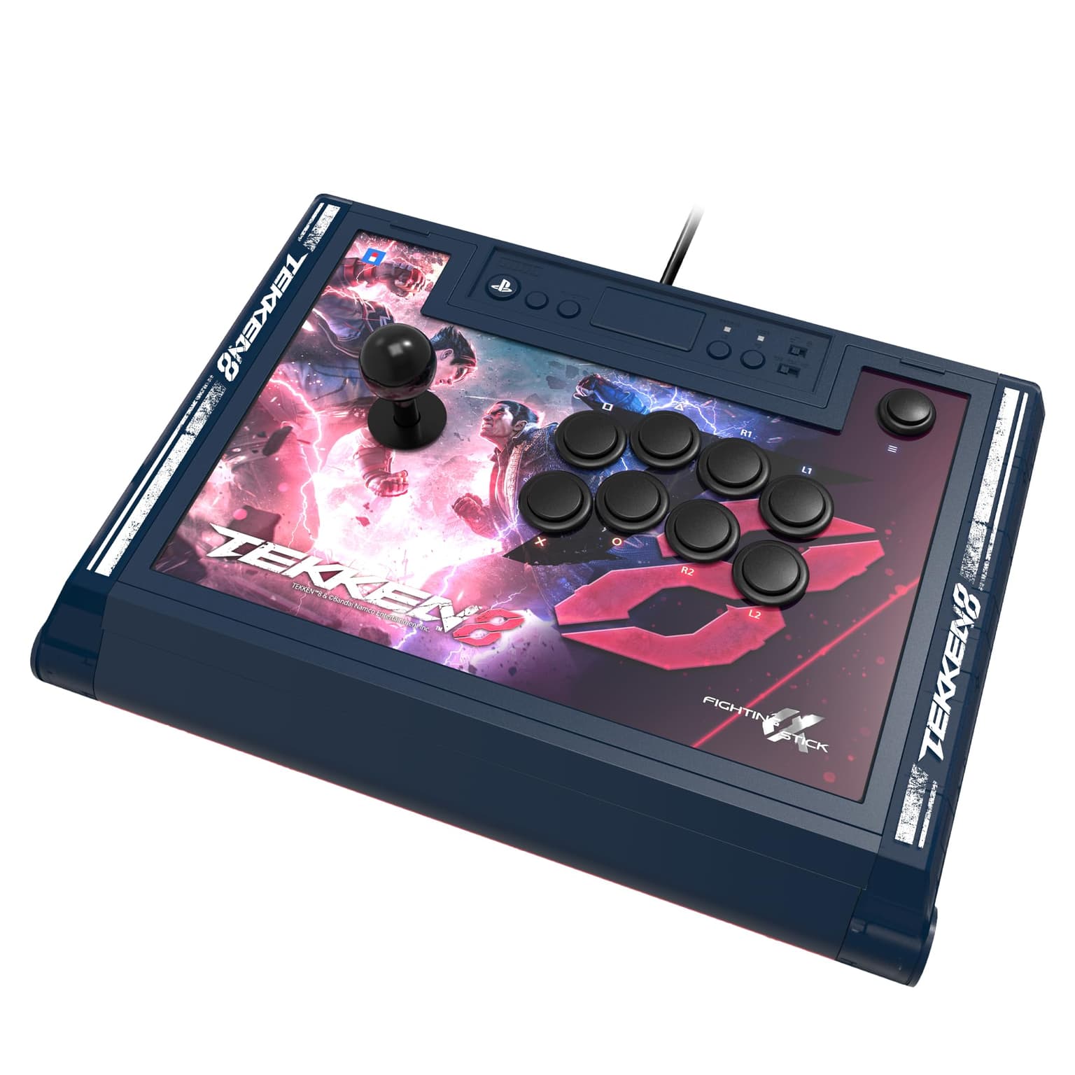 Controle com fio para jogos de Luta Hori ALPHA Edição Tekken 8 para PS4, PS5 e PC Licenciado para consoles Sony | Amazon.com.br